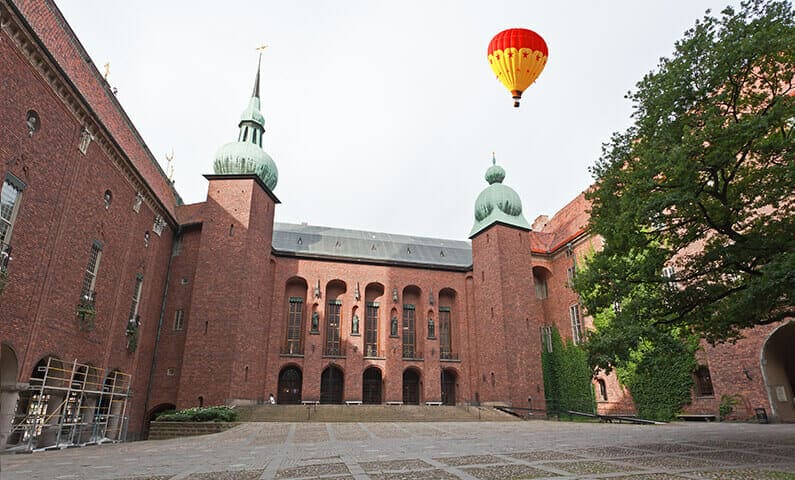 Hot air balloon Stockholm