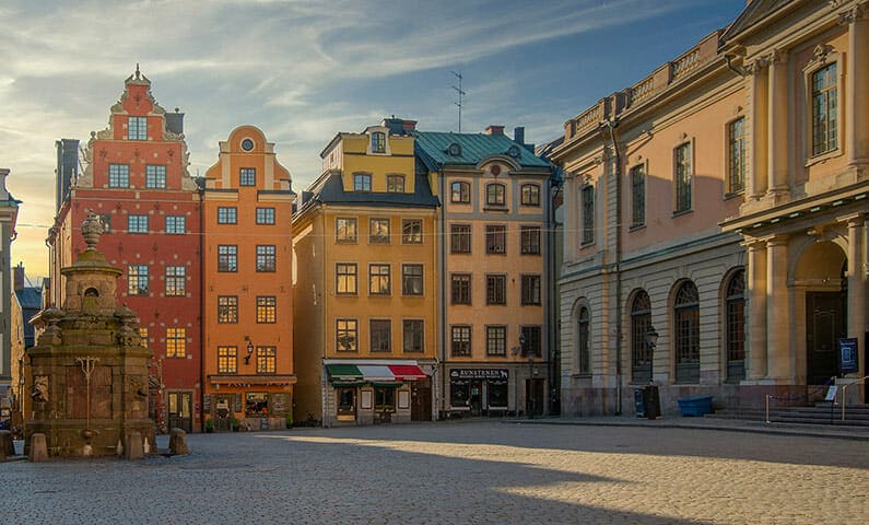 Stortorget in Old Town, Stockholm