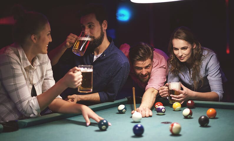 Play billiard in Stockholm