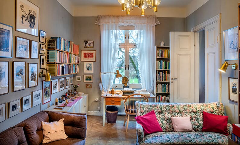 The home of Astrid Lindgren in Stockholm