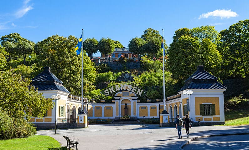 Skansen in Djurgården