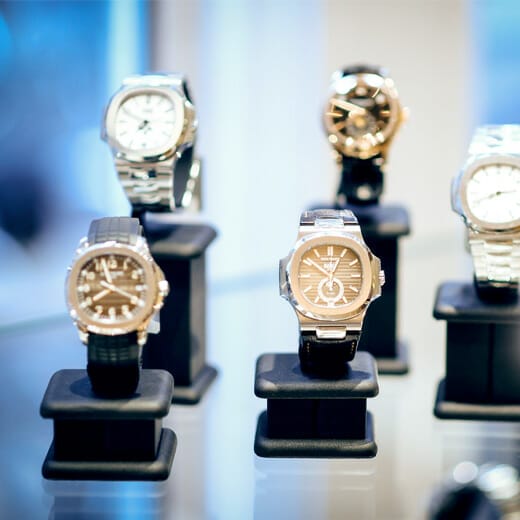 Luxury timepieces in Stockholm View Stockholm