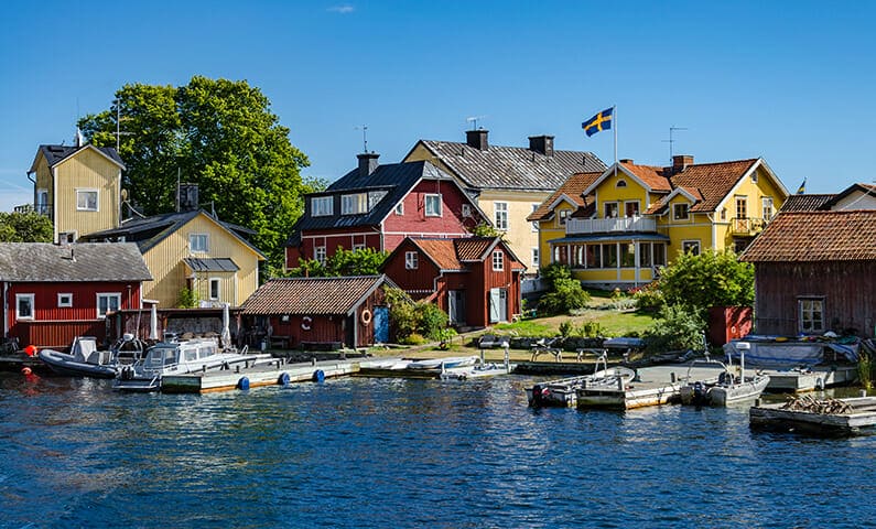 Sandhamn in Stockholm archipelago