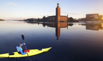 Kayaking Stockholm