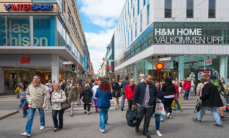 Stockholm’s bästa shoppinggator