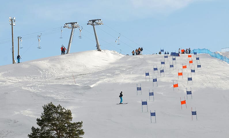 Stockholm skiing Hammarbybacken