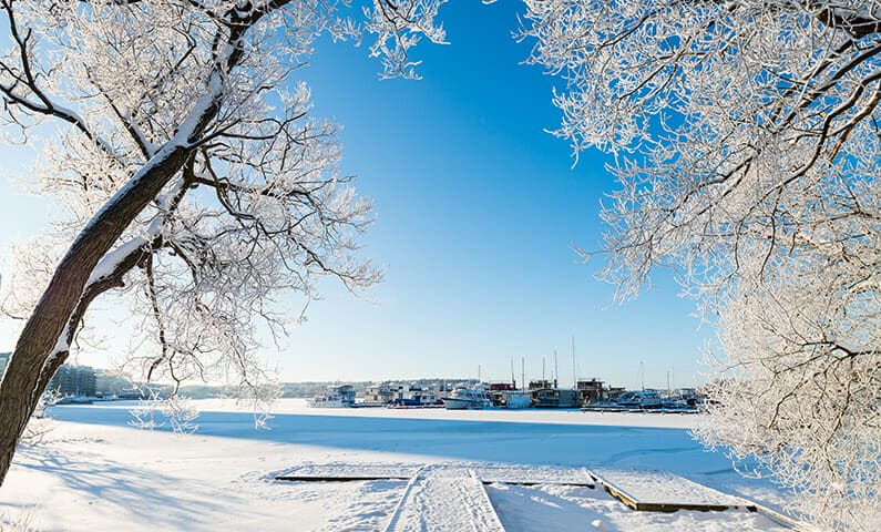 Stockholm skiing Hammarbybacken