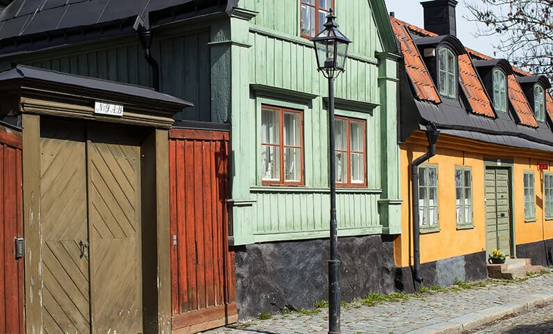 Old houses Södermalm