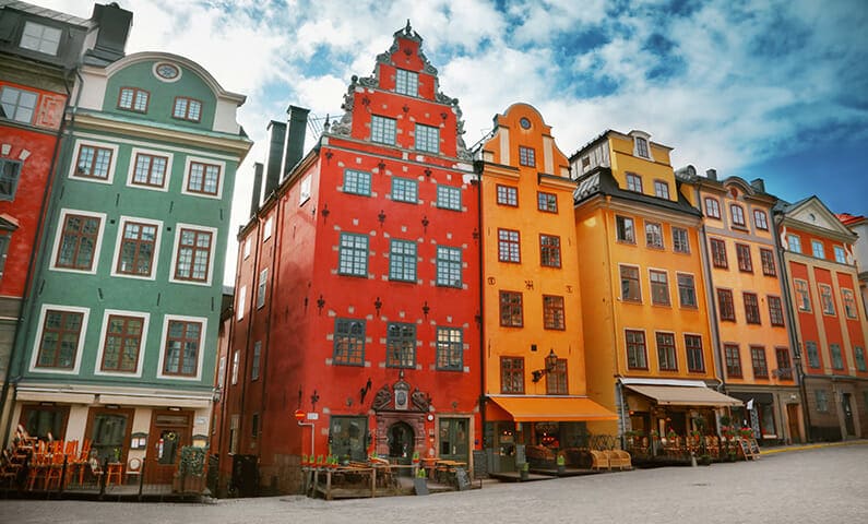 Old Town/Gamla stan in Stockholm
