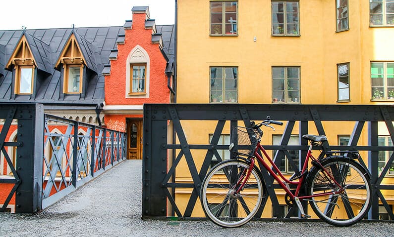 Hyra cykel i Stockholm
