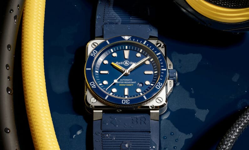 Bell & Ross square diving watch