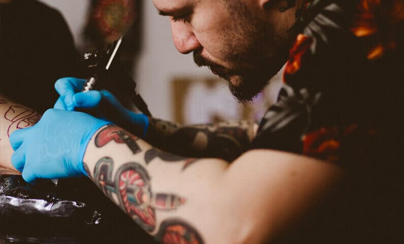 Tattoo artist in Stockholm