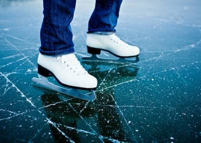 Best ice skating places in Stockholm