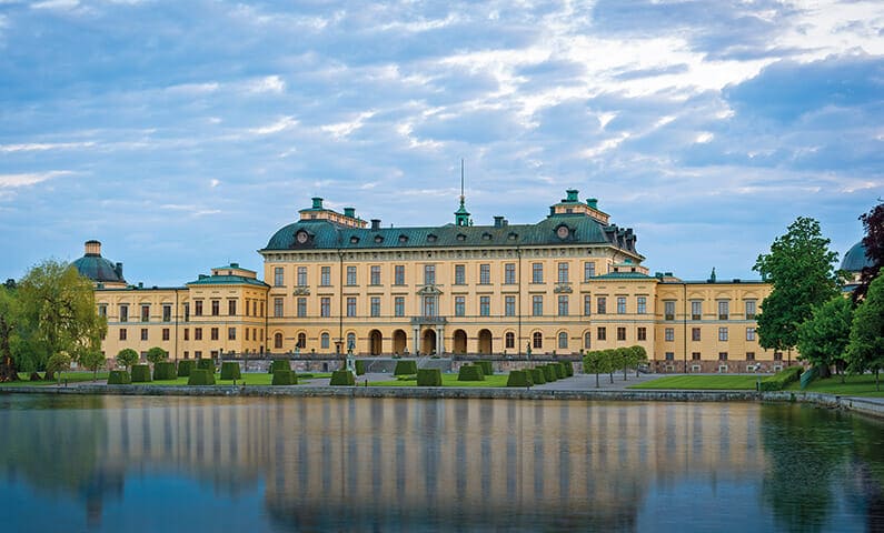The Royal Palace of Drottningholm in Lovön