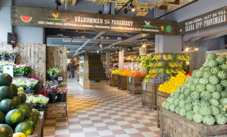 Paradiset food store, Stockholm