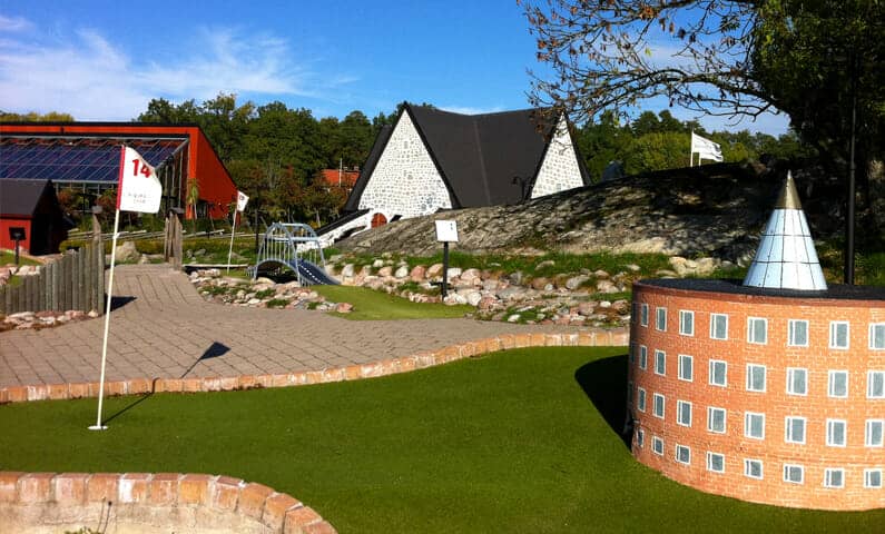 Siggesta Gård miniature golf course