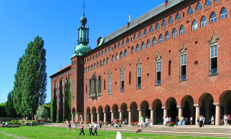 The City Hall in Kungsholmen, Stockholm
