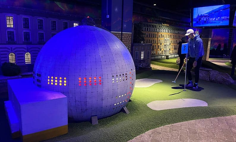 Tolv Stockholm minigolf