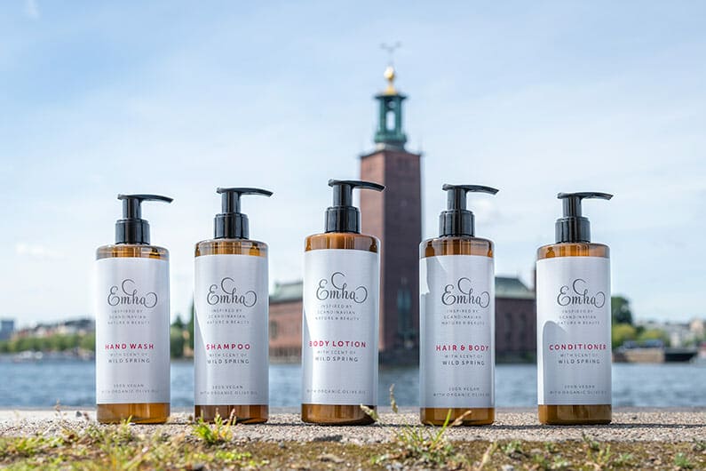 Emha Cosmetics – high-quality skincare products for hotels
