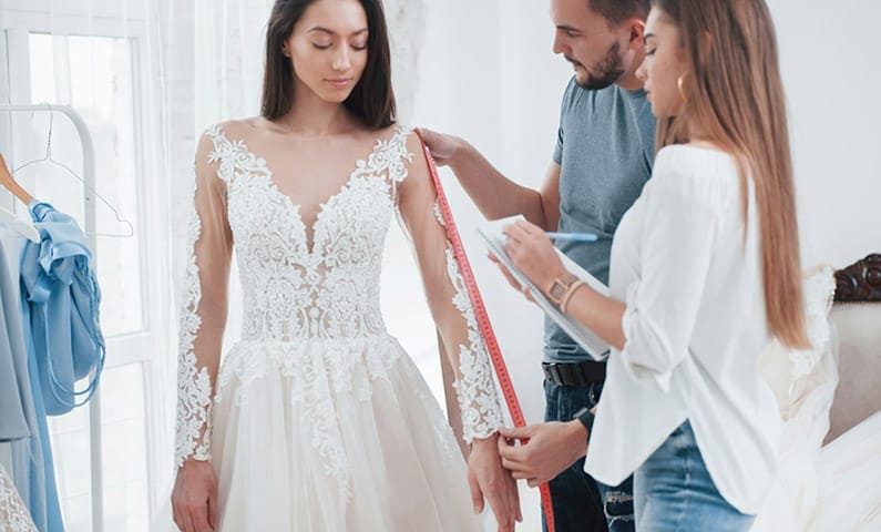 Bröllopsklänning Stockholm